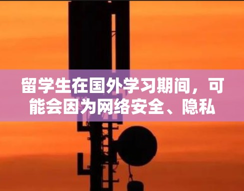 留学生在国外学习期间,可能会因为网络安全、隐私保护或访问国内资源等需求,需要使用VPN服务。以下是关于如何下载和安装VPN的一些步骤和建议 留学生在国外学习期间,可能会因为网络安全、隐私保护或访问国内资源等需求,需要使用VPN服务。以下是关于如何下载和安装VPN的一些步骤和建议