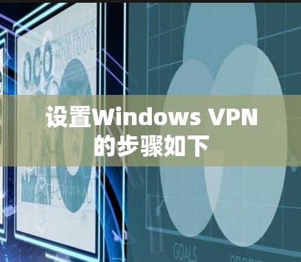 设置Windows VPN的步骤如下 设置Windows VPN的步骤如下