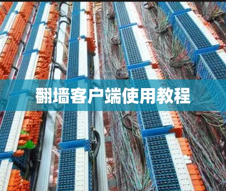 翻墙客户端使用教程 翻墙客户端使用教程