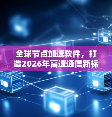 全球节点加速软件,打造2026年高速通信新标杆 全球节点加速软件,打造2026年高速通信新标杆