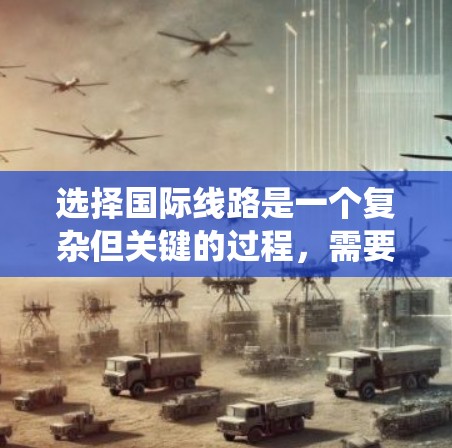 选择国际线路是一个复杂但关键的过程,需要综合考虑多方面的因素。以下是一份分步骤的指南,帮助您系统地选择合适的国际线路 选择国际线路是一个复杂但关键的过程,需要综合考虑多方面的因素。以下是一份分步骤的指南,帮助您系统地选择合适的国际线路