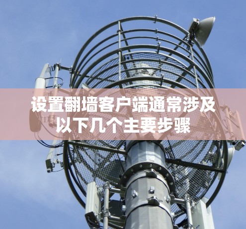 设置翻墙客户端通常涉及以下几个主要步骤