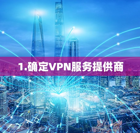 1.确定VPN服务提供商
